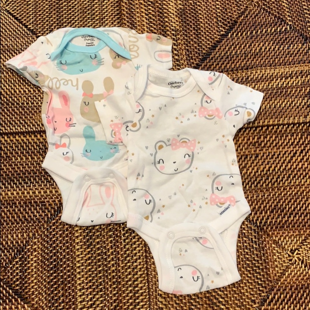 Gerber Organic Preemie Onesie